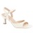 sandales à talons cuir blanc cassé 07 cm