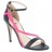 10146 - CUIR - NOIR ET FUSHIA - 