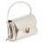 sac pochette double anse cuir cuir bronze