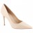escarpins coupe classique talons fins cuir nude 10 cm
