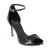 sandales avant confort contrefort et bride cuir vernis noir 08 cm