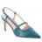 escaprins sling back cuir emeraude 08 cm